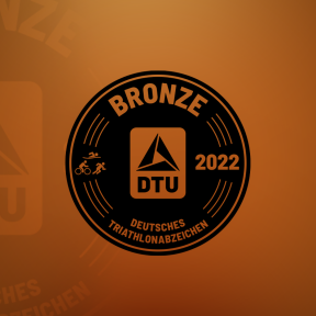 Triathlon-Abzeichen 2022 Bronze