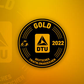 Triathlon-Abzeichen 2022 Gold