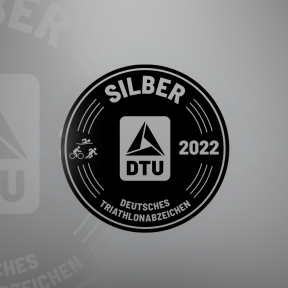 Triathlon-Abzeichen 2022 Silber