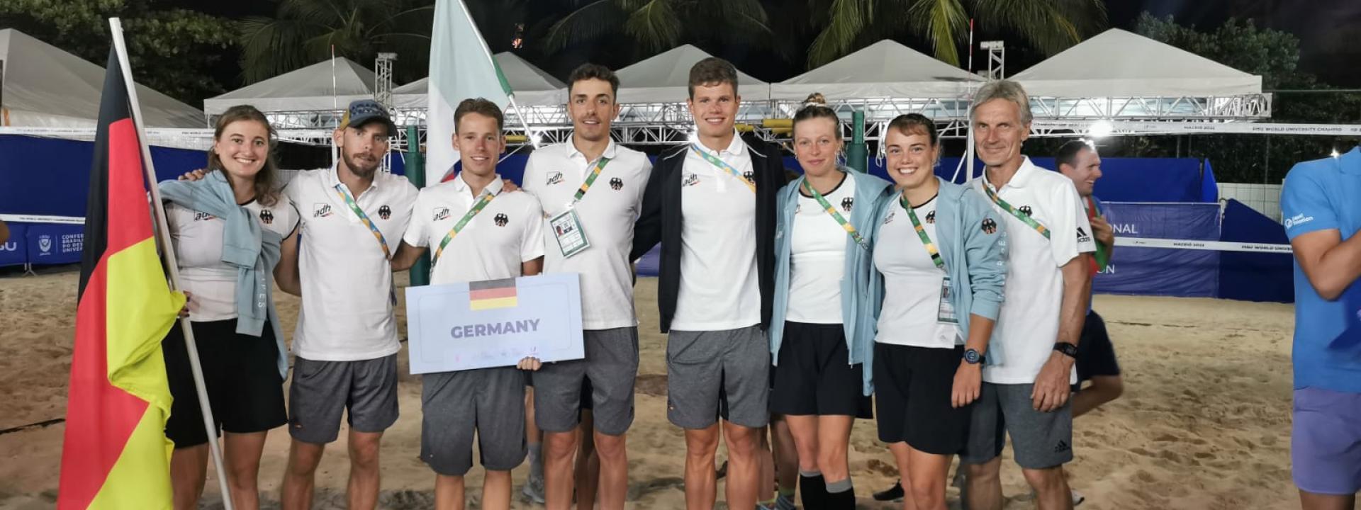 Ein erfolgreiches Team des adh in Brasilien