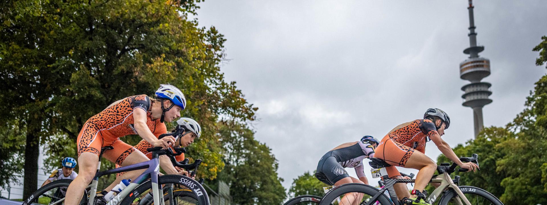 Laura Lindemann im Feld der Verfolgerinnen