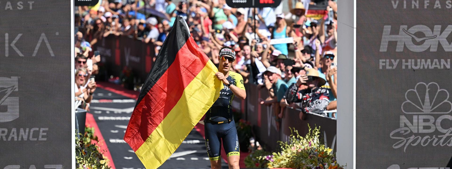 Sebastian Kienle bei der Ironman-WM auf Hawaii 2022