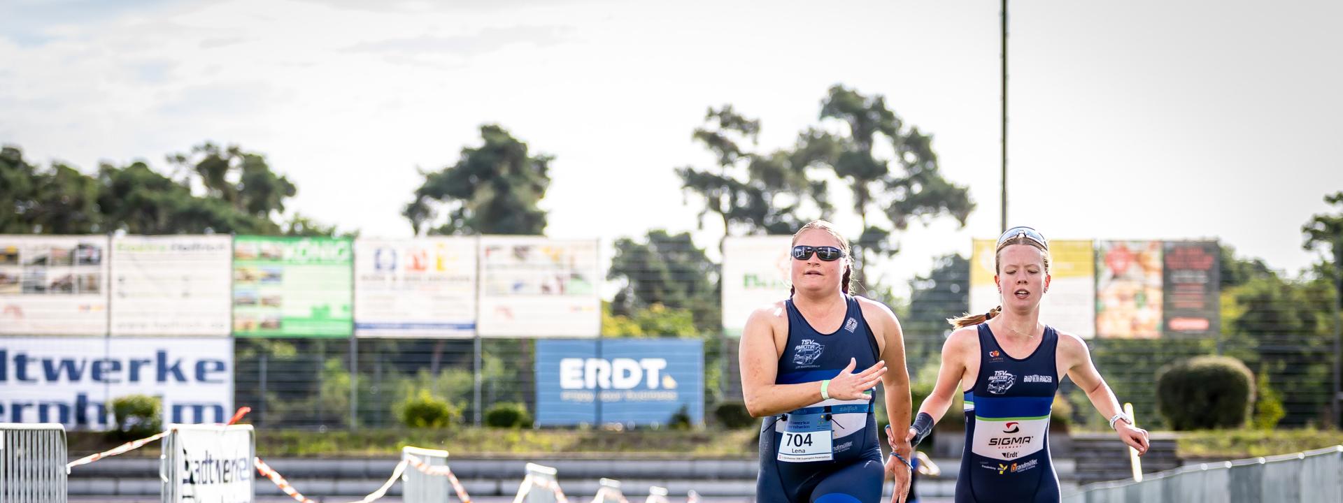 Lena Dieter mit Guide in Viernheim