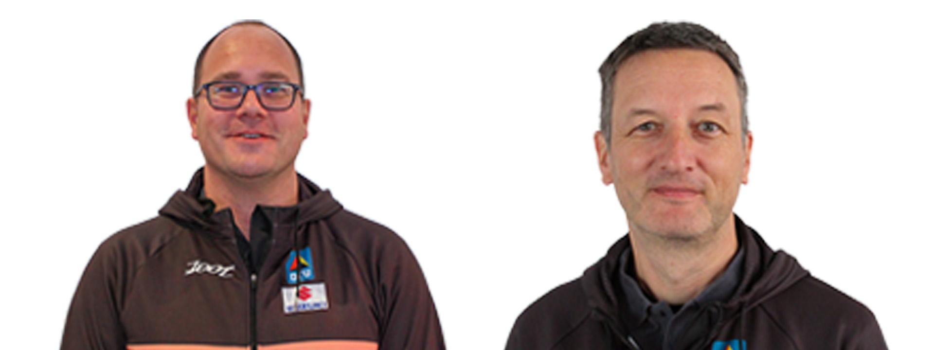 Portraitbilder zweier Männer des DTU Teams