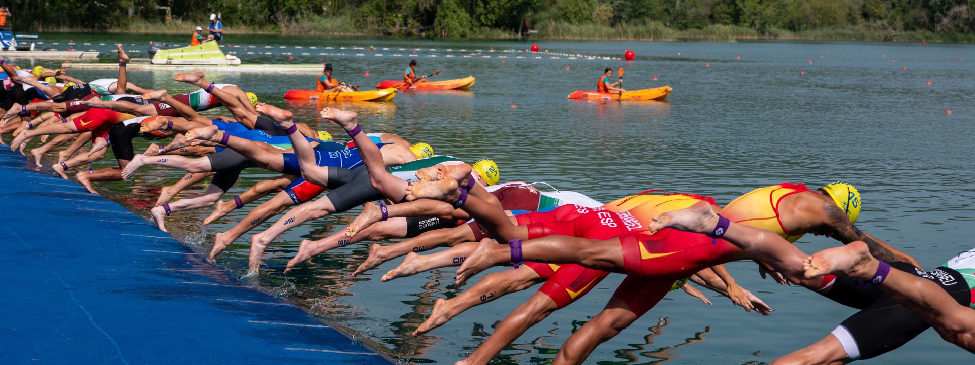 Start ins Wasser