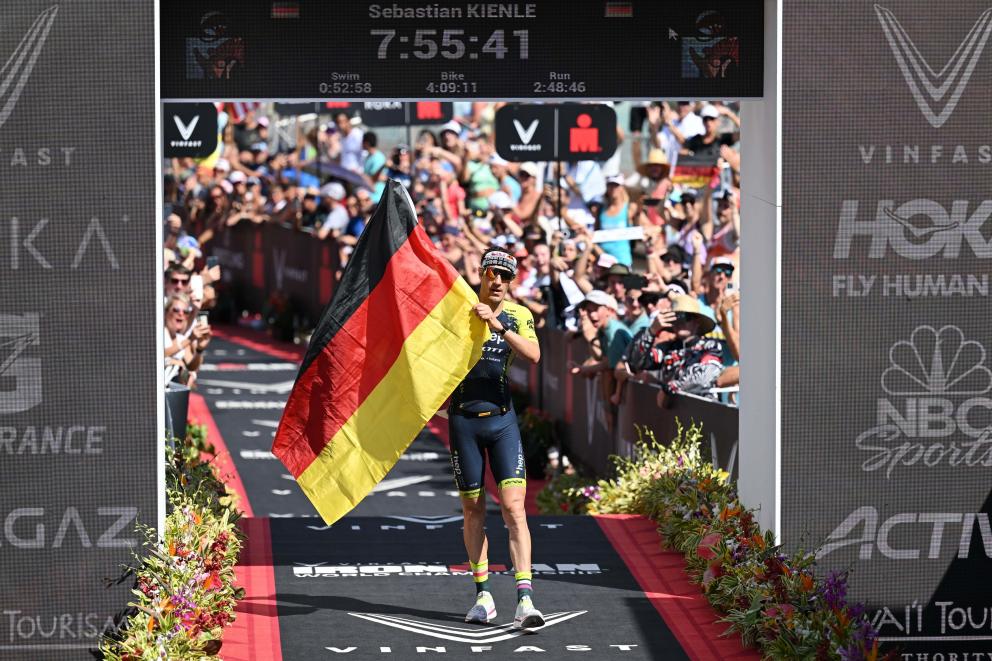 Sebastian Kienle bei der Ironman-WM auf Hawaii 2022