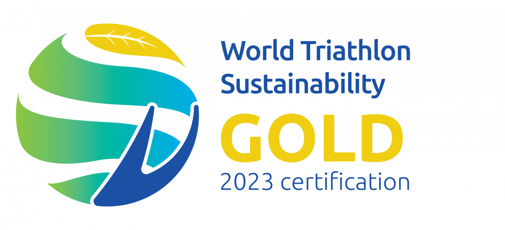 Goldenes Batch Zertifizierung World Triathlon