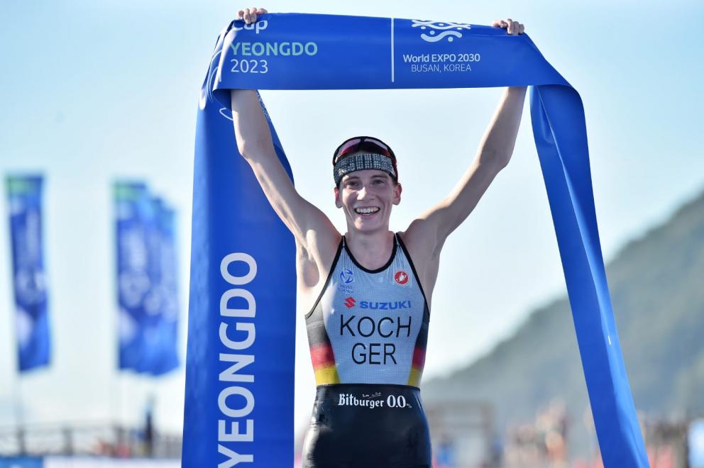 Annika Koch gewinnt in Yeongdo