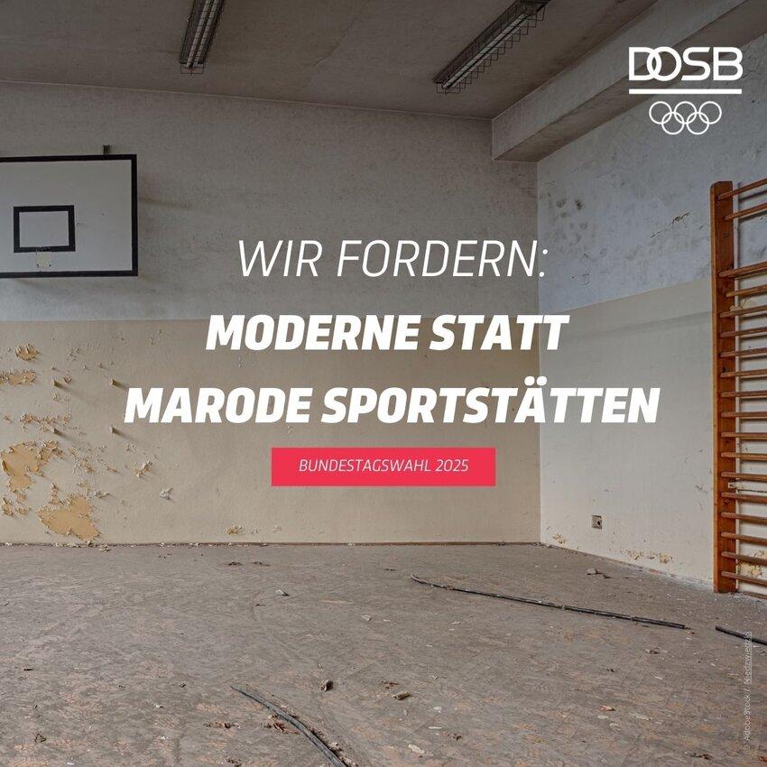 DOSB Forderung BTW 25 Kachel