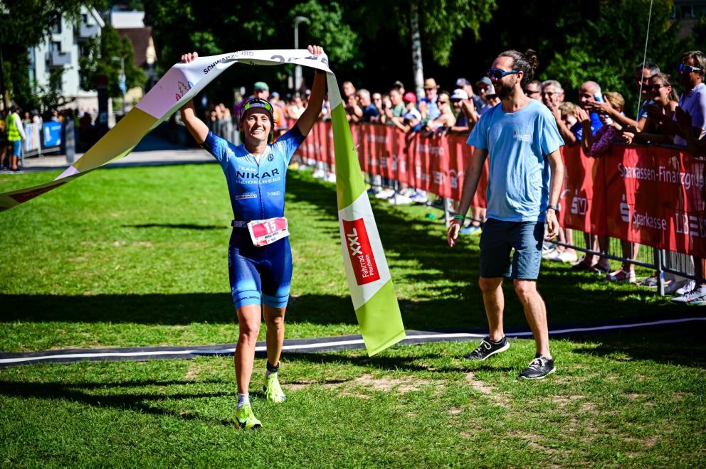 2025 Anna Maria Melzer beim Zieleinlauf