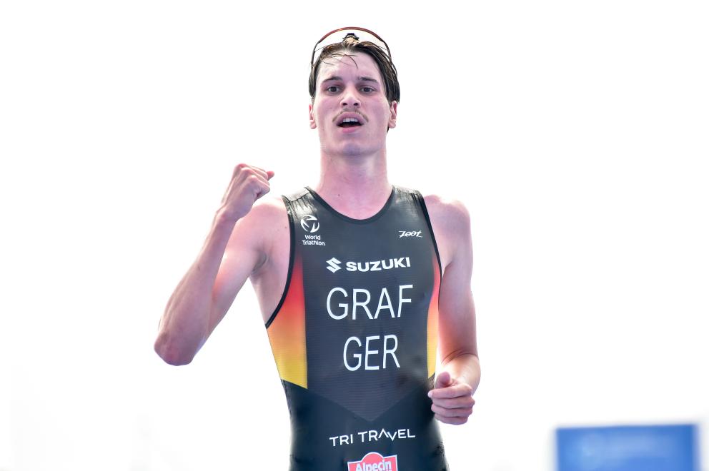 Rang zwei für Henry Graf beim WTCS in Weihai