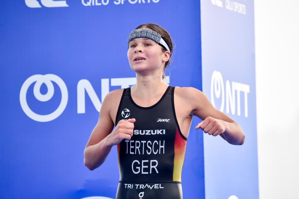 Lisa Tertsch wird in Weihai Zweite