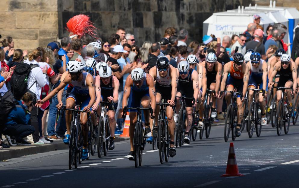Das Männerrennen bei den Die Finals 2025 in Dresden