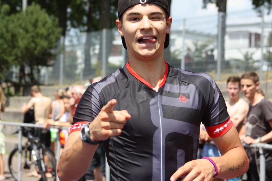 Triathlon ist Samuels neue Leidenschaft 