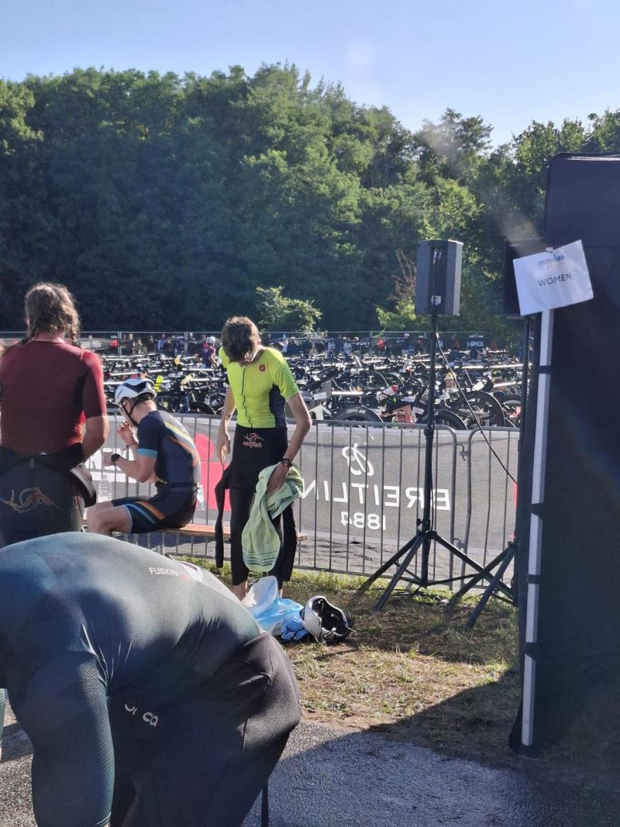 Rouven Salewsky in der Wechselzone