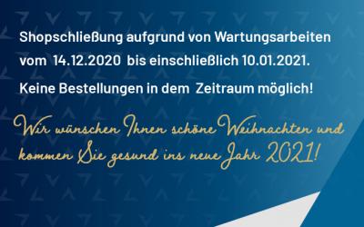 Wartungsarbeiten Shop