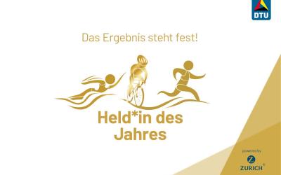 Triathlon-Held des Jahres Verkündung