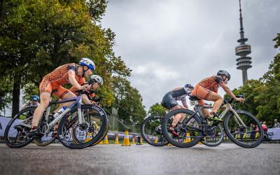 Laura Lindemann im Feld der Verfolgerinnen