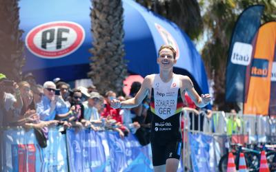 Jannik Schaufler freut sich über Platz vier in Chile