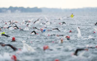 Schwimmen beim OstseeMan