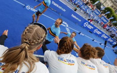 Jugend beim Triathlon Hamburg