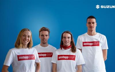 Athletinnen und Athleten des Team Suzuki 2026