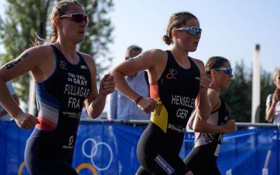 Sprintrennen Juniorinnen Grand Final in Lausanne - ITU World Triathlon Series, 30.08.2019