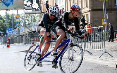 ITU World Triathlon Grand Final Rotterdam 2017, Paratriathlon, Lena Dieter GER #608, Photo: JoKleindl/DTU